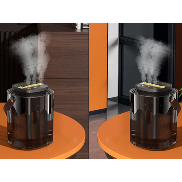 Luftfuktare aromdiffusor aromaterapi rgb belysning usb