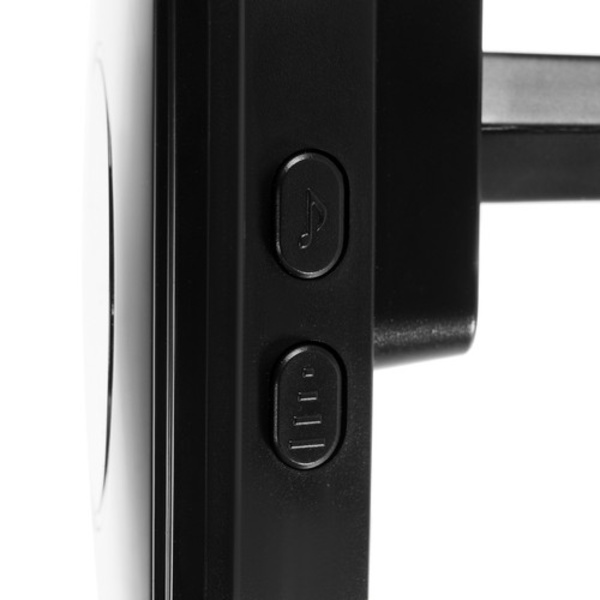 Langaton Ovikello - Soittokello Black