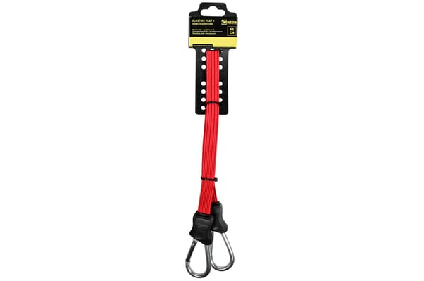 Resår platt 60 cm med karbinhake