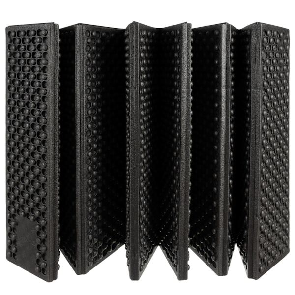 Sammenleggbar Madrass for Camping - 180x60x1 cm Black