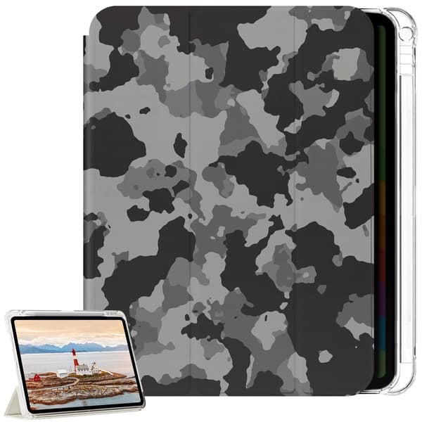 Deksel til iPad Mini 6th gen / iPad Mini (A17 Pro) - A15/A17 Pro - 2021/2024 - 8.3" - Kamuflasje