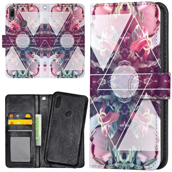 Huawei Y6 (2019) - Mobilcover/Etui Cover High Fashion Design