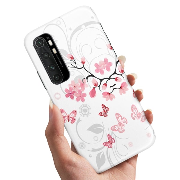 Xiaomi Mi Note 10 Lite - Cover / Mobilcover naturligt mønster