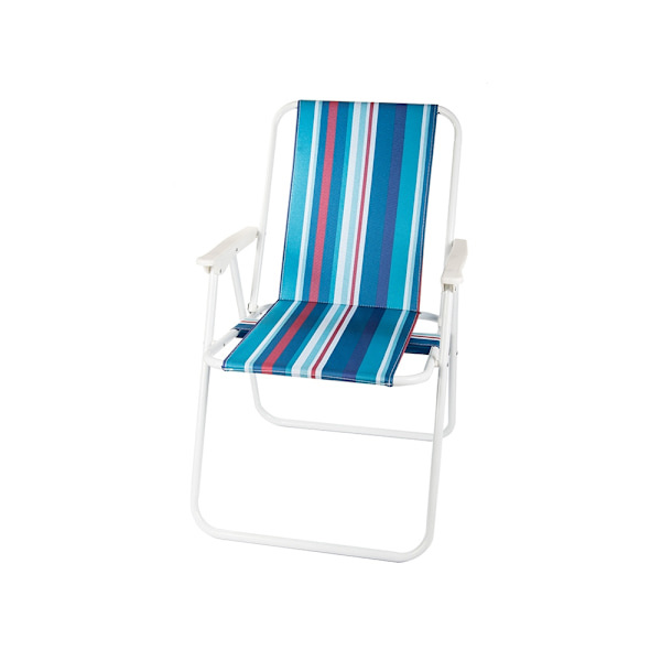Strandstol / Solstol - Stol till Strand - Hopfällbar Multicolor