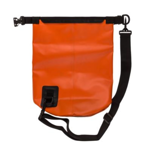 Sammenleggbar vanntett veske med skulderstropp - 5L - Sjømannssekk Orange