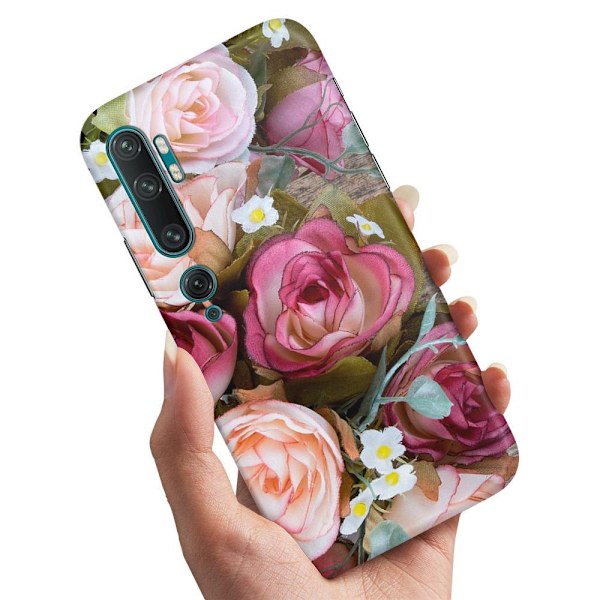 Xiaomi Mi Note 10/10 Pro - Deksel/Mobildeksel Blomster