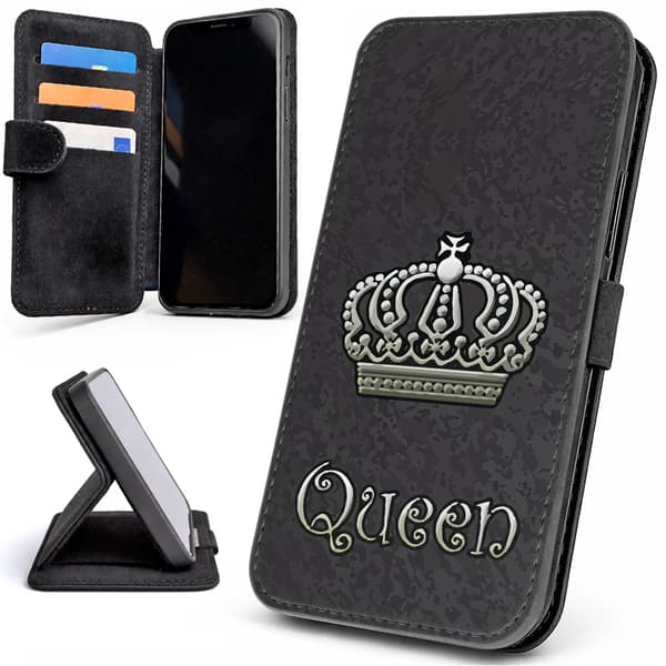 Lommebok Deksel / Mobildeksel til iPhone 7 / 8 / SE - Queen