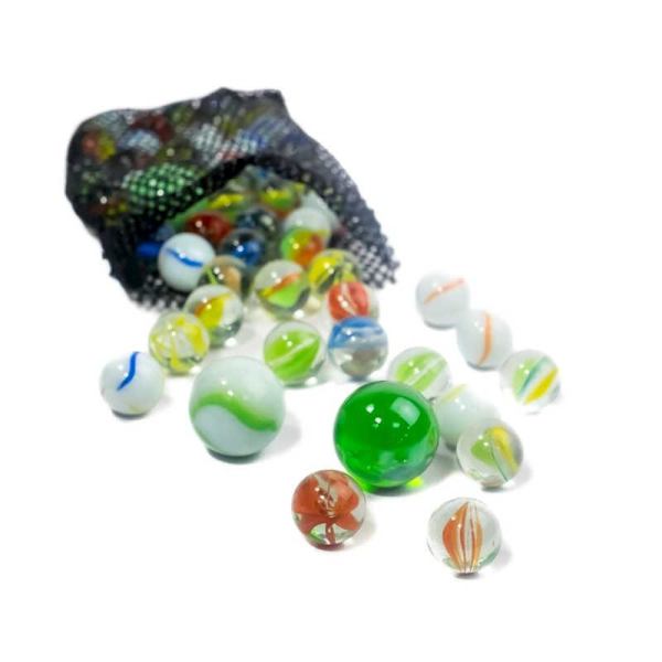 Kugler / Glaskugler / Spillekugler - 680g Multicolor