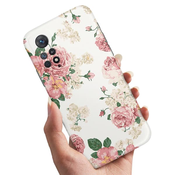 Deksel / Mobildeksel til Xiaomi Redmi Note 11 Pro - Retro Blomster