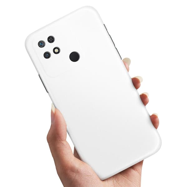 Deksel / Mobildeksel til Xiaomi Redmi 10C - Hvit