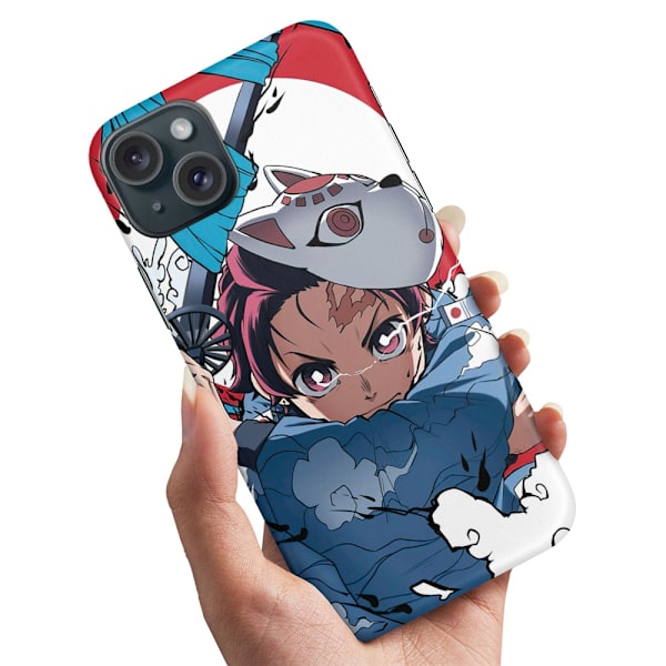 Deksel / Mobildeksel til iPhone 15 - Anime