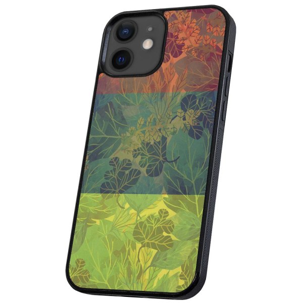 iPhone 11 - Skal/Mobilskal Lövmönster multifärg