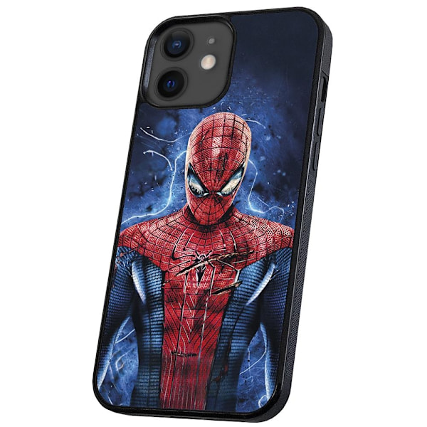 iPhone 12 Mini - Deksel/Mobildeksel Spiderman