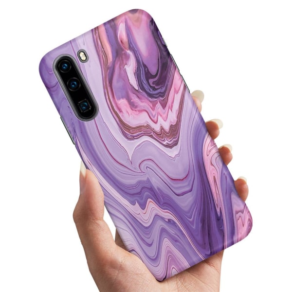 OnePlus Nord - Cover/Mobilcover Marmor Multicolor