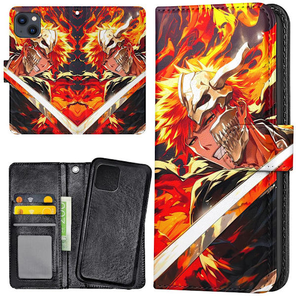 iPhone 15 - Plånboksfodral/Skal Bleach