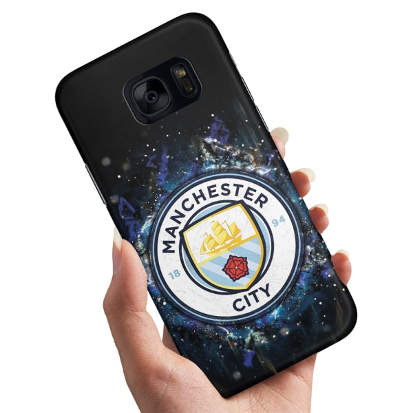 Samsung Galaxy S6 Edge - Cover/Mobilcover Manchester City
