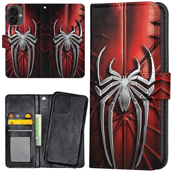 iPhone 16 - Lompakkokotelo/Kuoret Spiderman