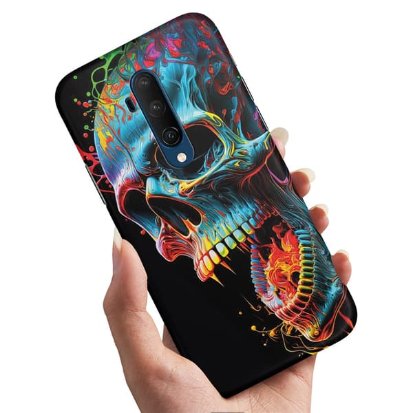 Cover / Mobilcover til OnePlus 7T Pro - Skull