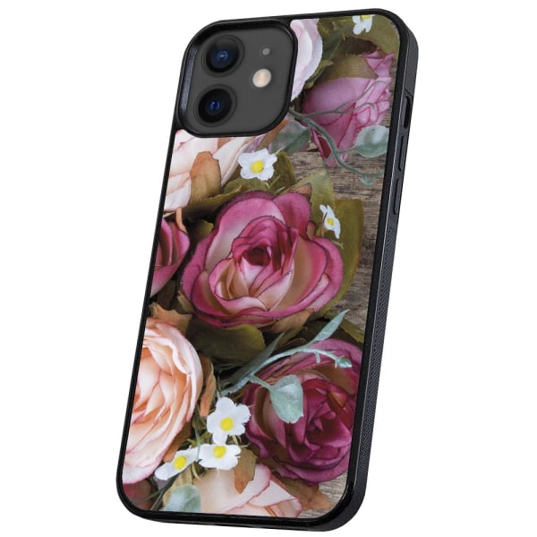 iPhone 11 - Deksel/Mobildeksel Blomster Multicolor
