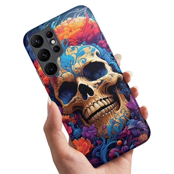 Samsung Galaxy S22 Ultra - Skal/Mobilskal Skull
