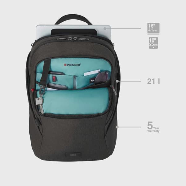 Wenger MX Light 16" Datorryggsäck Grå