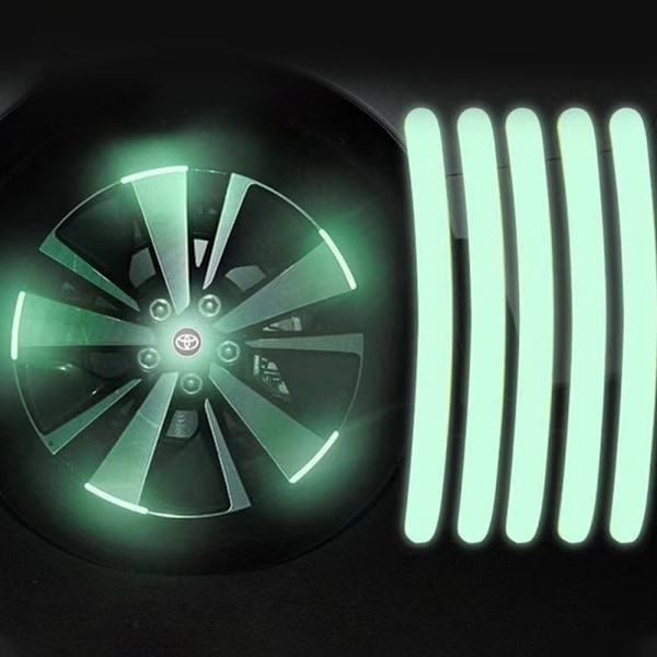 20-Pack - Självlysande Dekaler för Bil - Glow in the Dark multifärg