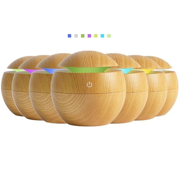 Luftfugter / Duftspreder - Aromalampe med RGB-belysning