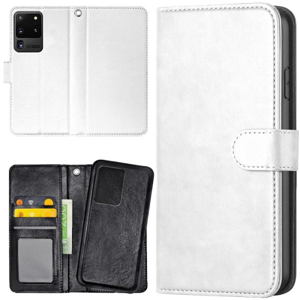 Samsung Galaxy S20 Ultra - Mobilcover/Etui Cover Hvid White