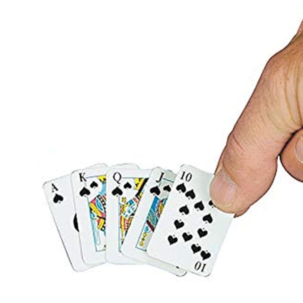 2-Pak - Mini Kortlek / Spelkort - Kortlek til Rejse - Spil