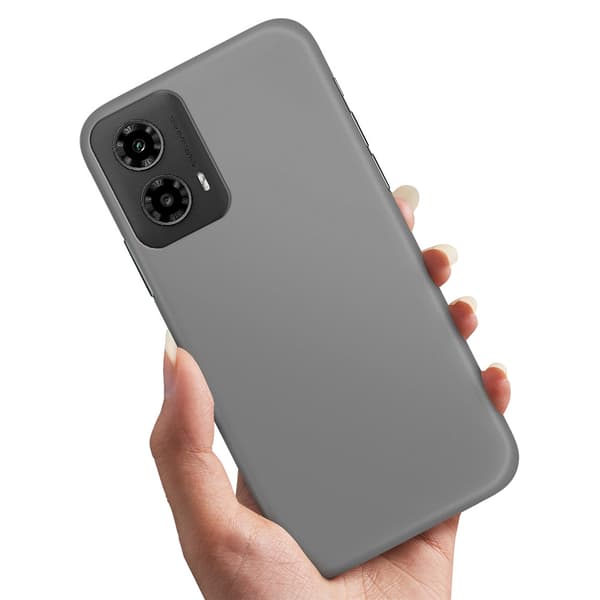 Deksel / Mobildeksel til Motorola Moto G55 5G - Grå