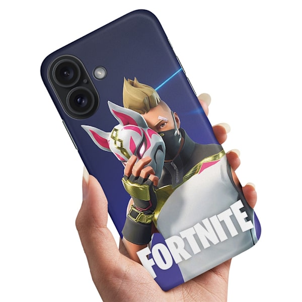 iPhone 16 Plus - Deksel/Mobildeksel Fortnite