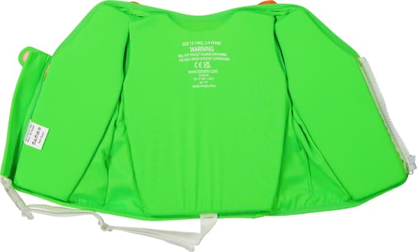 Strooem svømmevest for barn 2-4 år Orange-Lime