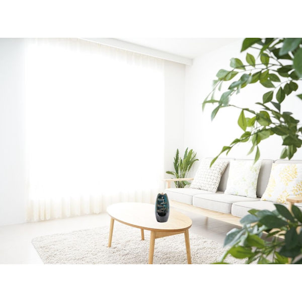 Doftande keramisk eldstad vattenfall rökelse aromaterapi + 10 vekar Blue