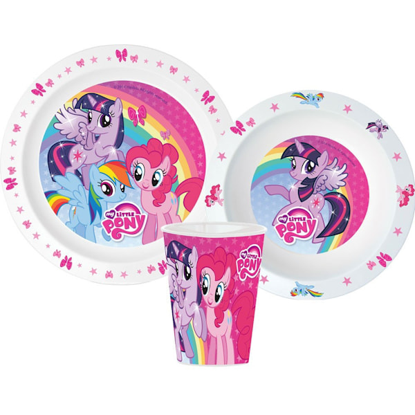 Mikroplastset med middagsservis - My Little Pony, kopp 260 ml