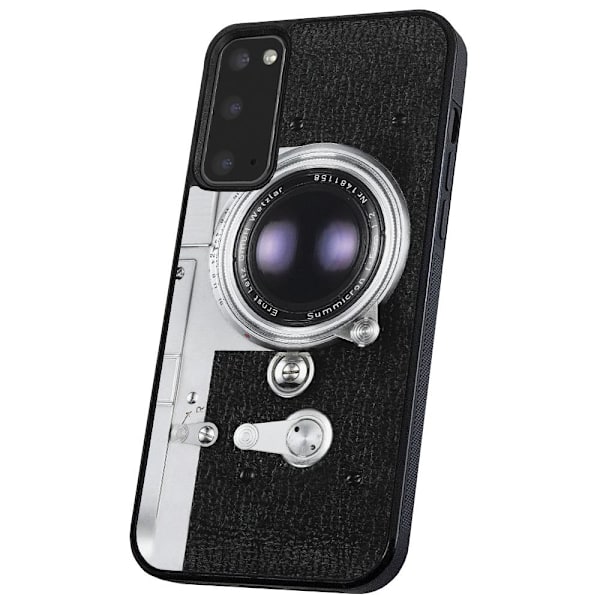 Samsung Galaxy S20 Plus - Skal/Mobilskal Retro Kamera