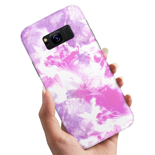 Samsung Galaxy S8 - Cover/Mobilcover Marmor Multicolor