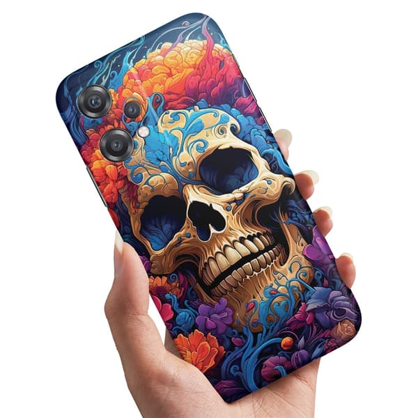 Deksel / Mobildeksel til OnePlus Nord CE 2 Lite 5G - Skull