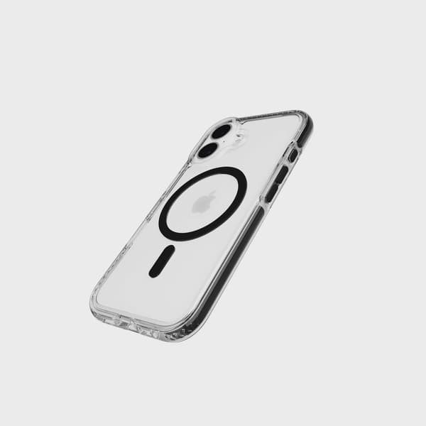 Tech21 Evo Crystal MagSafe iPhone 16 Svart