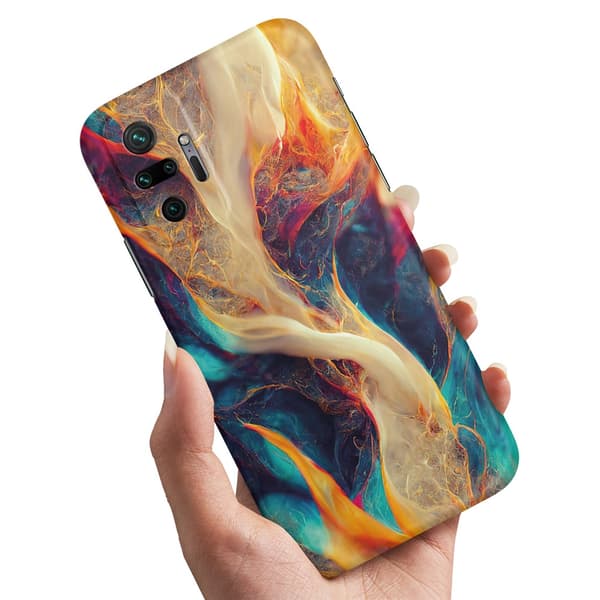 Deksel / Mobildeksel til Xiaomi Redmi Note 10 Pro - Abstrakt Mønster