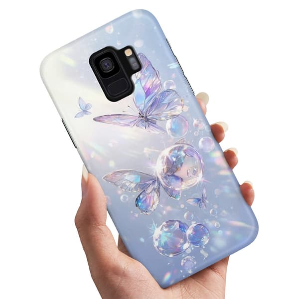 Deksel / Mobildeksel til Samsung Galaxy S9 Plus - Butterflies
