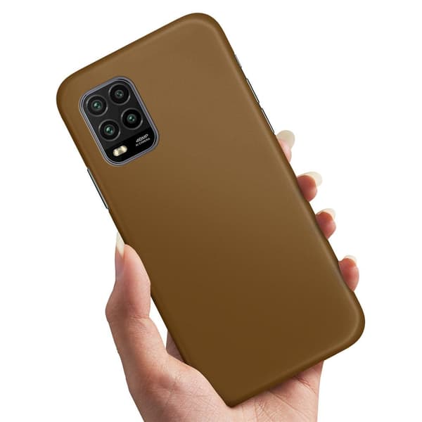Deksel / Mobildeksel til Xiaomi Mi 10 Lite - Brun Brown