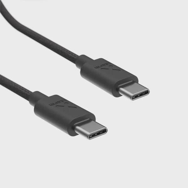 Xtorm Go2 GRS USB-C/C PD kabel 100W 1m Svart