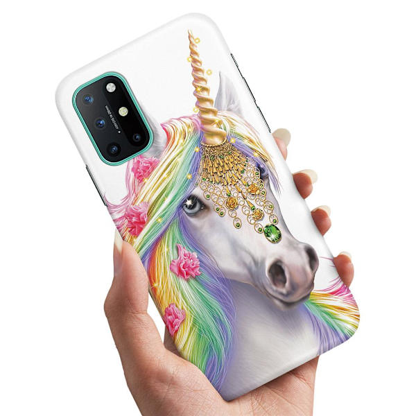OnePlus 8T - Deksel/Mobildeksel Unicorn/Enhjørning