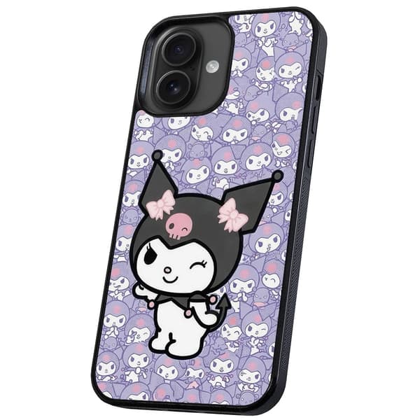 iPhone 16 - Deksel/Mobildeksel Kuromi Kitty