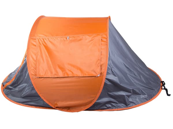 Strandtält orange - Pop-up solskydd