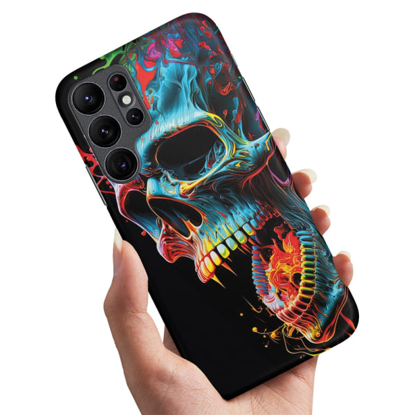 Samsung Galaxy S23 Ultra - Deksel/Mobildeksel Skull