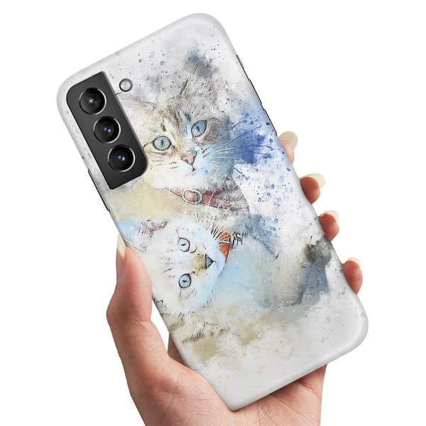 Deksel / Mobildeksel til Samsung Galaxy S22 - Katter Multicolor