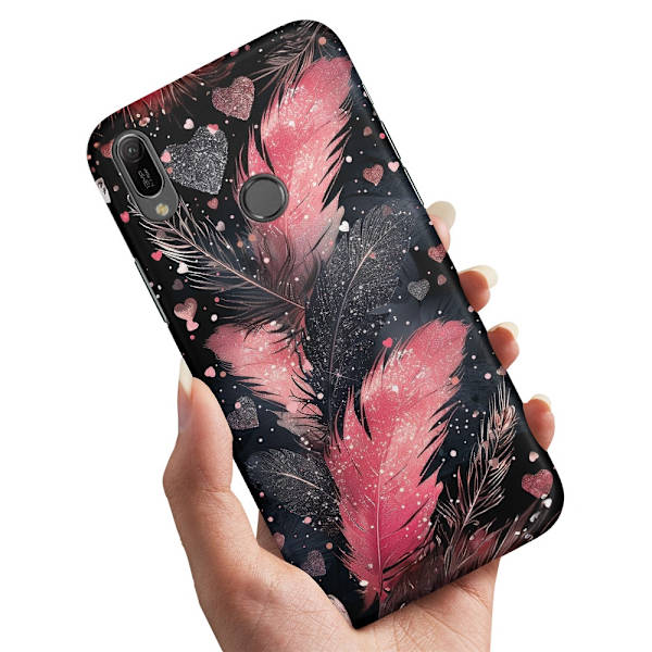 Deksel / Mobildeksel til Huawei P30 Lite - Feathers