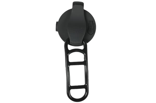 Cykellampa USB vit med klämma