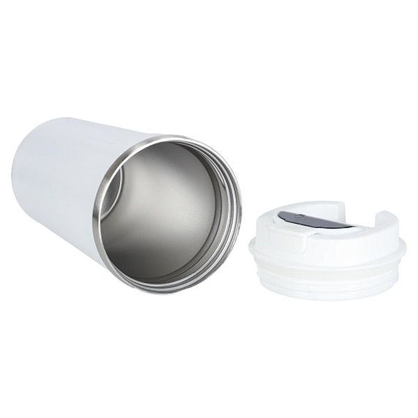 Termosmugg med LED-display - 500 ml Vit